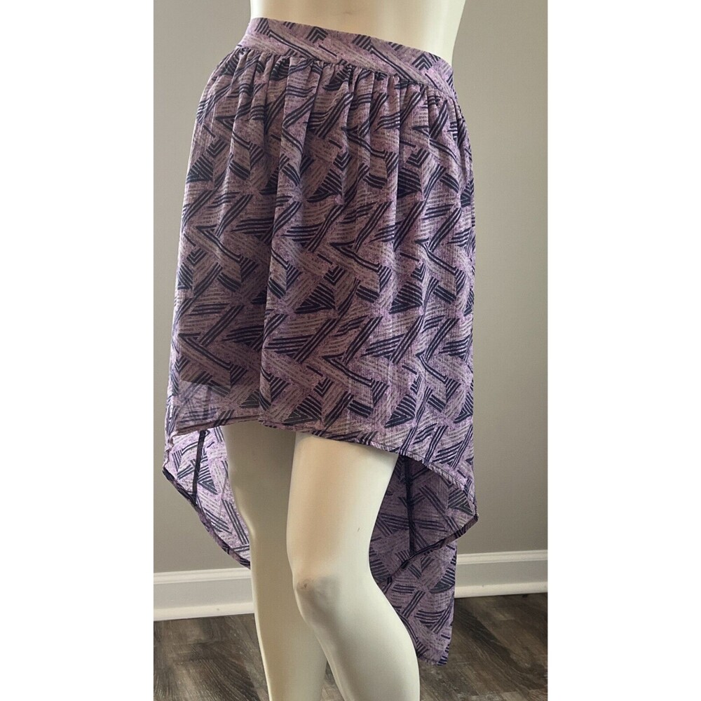 Converse Athletic One Star purple High Low skirt XL